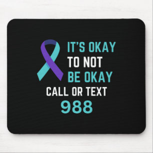 Selbstmordprävention 988 Hotline-Shirt 988 Selbstm Mousepad