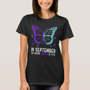 Selbstmordprävention Im September tragen wir lila T-Shirt