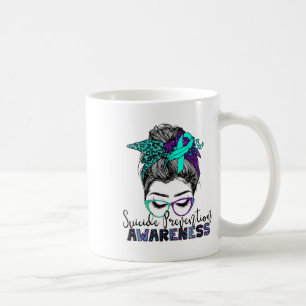 Selbstmordprävention Semikolon Awareness Unordentl Kaffeetasse