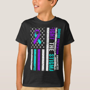 Selbstmordprävention Unterstützen Stigma bekämpfen T-Shirt