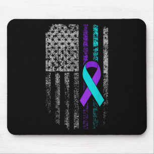 Selbstmordpräventions-Bewusstsein Amerikanisches F Mousepad