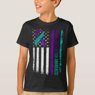 Selbstmordpräventions-Bewusstsein Amerikanisches F T-Shirt