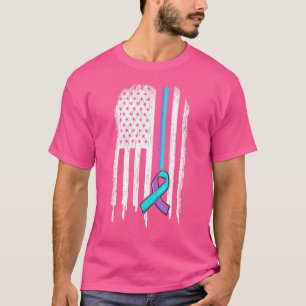 Selbstmordpräventions-Bewusstsein Amerikanisches F T-Shirt