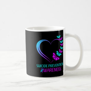 Selbstmordpräventions-Bewusstseins-Schmetterlings- Kaffeetasse