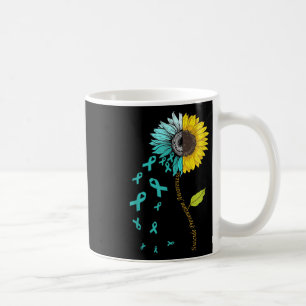 Selbstmordpräventions-Bewusstseins-Sonnenblume Kaffeetasse