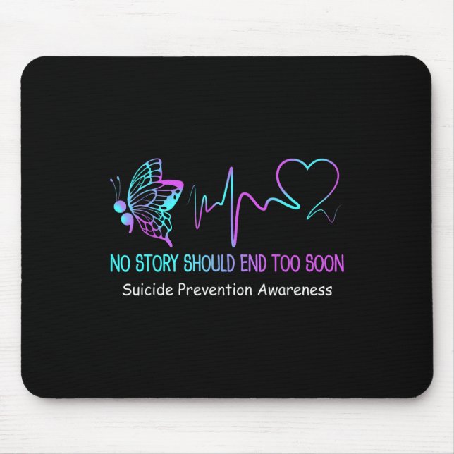 Selbstmordpräventions-Bewusstseinsmonats-Geschenk  Mousepad (Vorne)