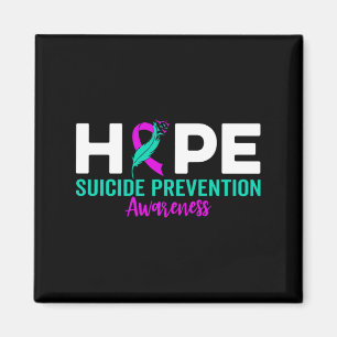 Selbstmordpräventions-Schleife Depression Selbstmo Magnet