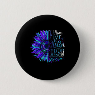Selbstmordpräventionsbewusstsein Dein Leben S Sonn Button