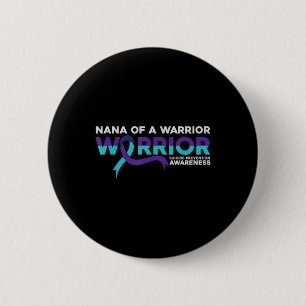 Selbstmordpräventionsbewusstsein Oma eines Krieger Button