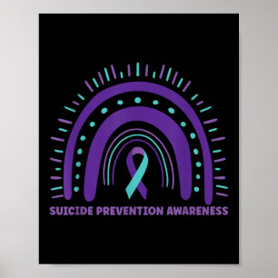 Selbstmordpräventionsbewusstsein Psychische Gesund Poster