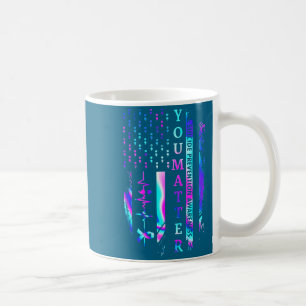 Selbstmordpräventionsbewusstsein Sie Amerikanische Kaffeetasse
