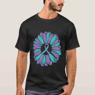 Selbstmordpräventionsbewusstsein Sonnenblumenband T-Shirt