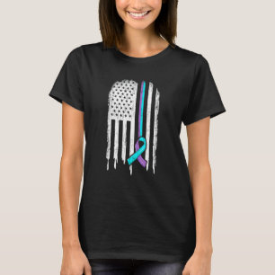 Selbstmordverhütung Bewusstsein der amerikanischen T-Shirt
