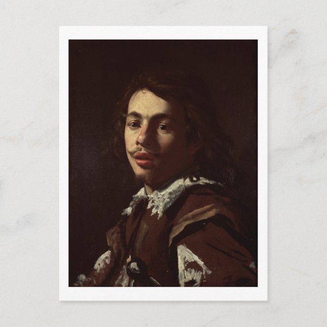 Selbstportrait, 1620 (Öl auf Leinwand) Postkarte (Vorderseite)