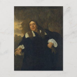 Selbstportrait, 1662 postkarte