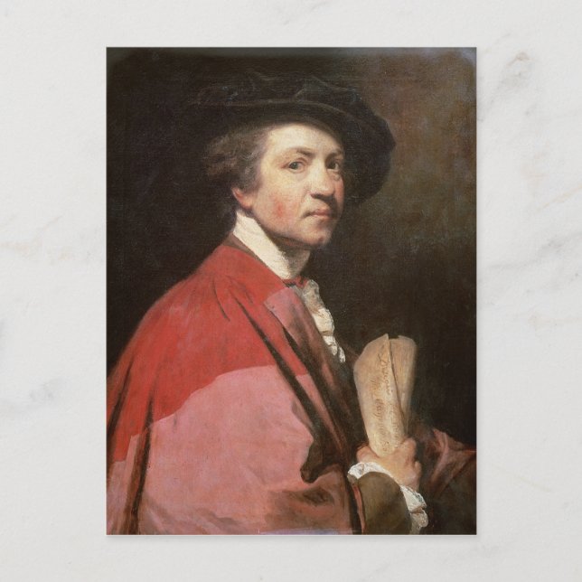 Selbstportrait, 1775 postkarte (Vorderseite)