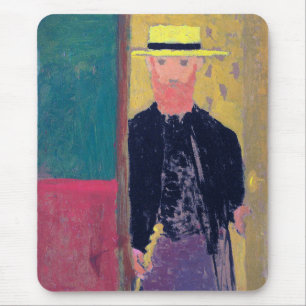 Selbstportrait (Bartter Mann), Edouard Vuillard Mousepad
