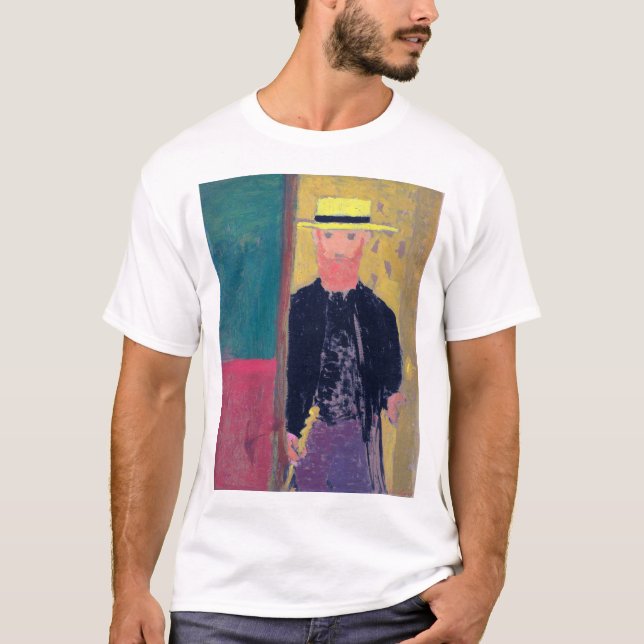 Selbstportrait (Bartter Mann), Edouard Vuillard T-Shirt (Vorderseite)