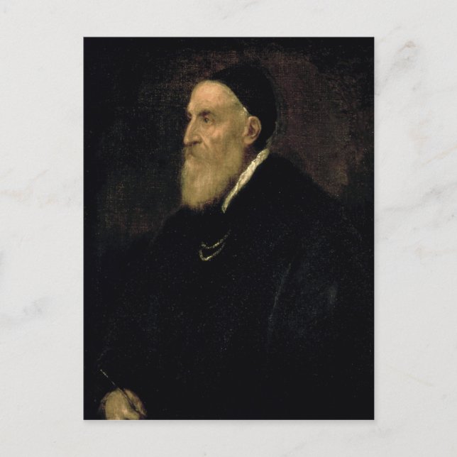 Selbstportrait, c.1560 postkarte (Vorderseite)