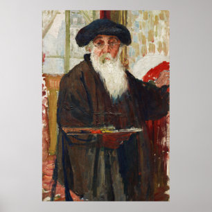 Selbstportrait (ca. 1898) Camille Pissarro Poster