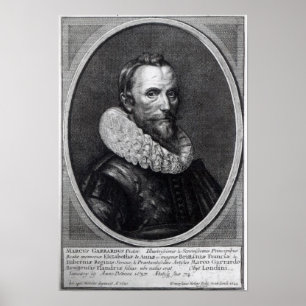 Selbstportrait der jüngeren Gheeraerat, Poster