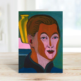 Selbstportrait | Ernst Ludwig Kirchner Karte