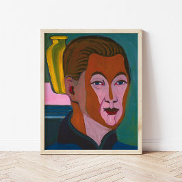Selbstportrait | Ernst Ludwig Kirchner Poster