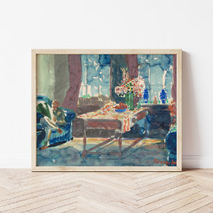 Selbstportrait   George Luks Poster