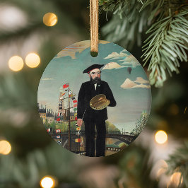 Selbstportrait | Henri Rousseau Keramik Ornament