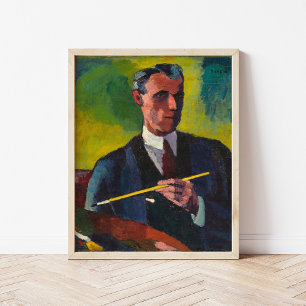 Selbstportrait   Henry Lyman Saően Poster