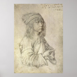 Selbstportrait im Alter von 13 Jahren von Albrecht Poster