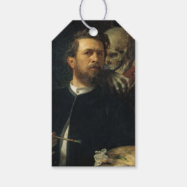 Selbstportrait mit dem Tod als Geiger (von Böcklin Geschenkanhänger