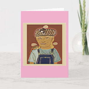 Selbstportrait mit Ratten 🐀 Karte