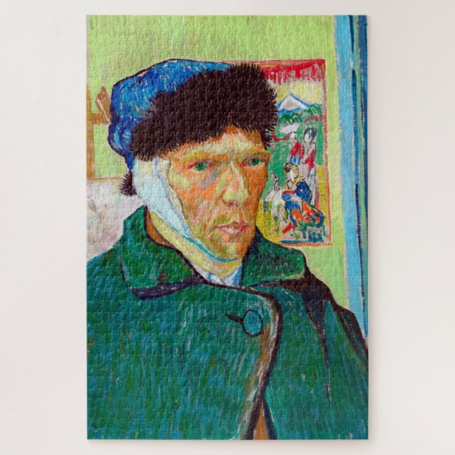 Selbstportrait mit verbanntem Ohr, Van Gogh (Vertikal)