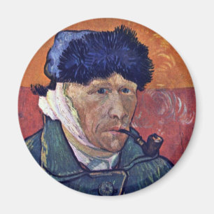 Selbstportrait mit verbanntem Ohr von Vincent Van Magnet