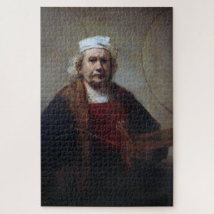 Selbstportrait mit zwei Kreisen, Rembrandt