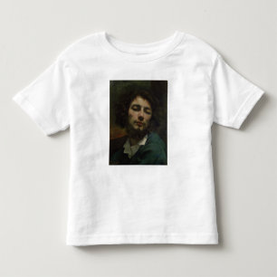 Selbstportrait oder, The Man with a Pipe, c.1846 Kleinkind T-shirt