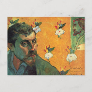 Selbstportrait - Paul Gauguin Postkarte