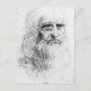 Selbstportrait Postkarte