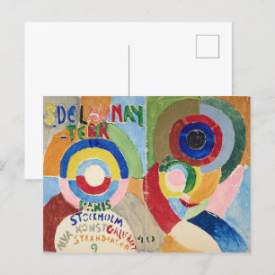 Selbstportrait   Sonia Delaunay-Terk   Postkarte