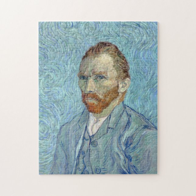 Selbstportrait, Vincent van Gogh, 1889 (Vertikal)