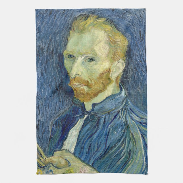 Selbstportrait | Vincent van Gogh Geschirrtuch (Vertikal)