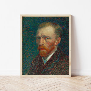 Selbstportrait   Vincent Van Gogh Poster