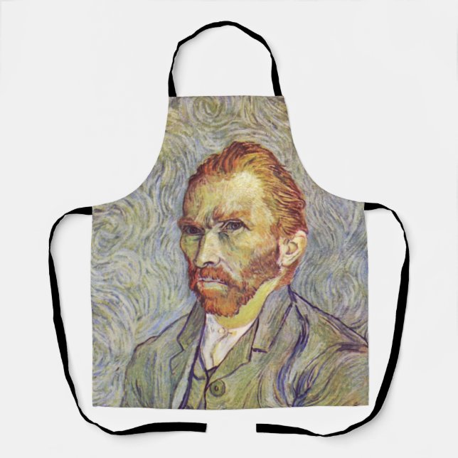 Selbstportrait Vincent Willem van Gogh Schürze (Vorderseite)
