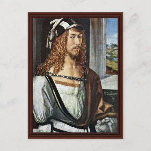 Selbstportrait von Albrecht Dürer Postkarte