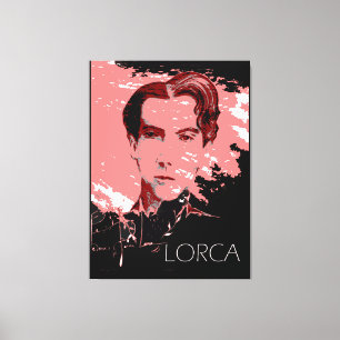 Selbstportrait von Garcia Lorca Leinwanddruck