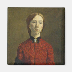 Selbstportrait (von Gwen John) Magnet
