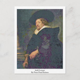Selbstportrait von Peter Paul Rubens Postkarte