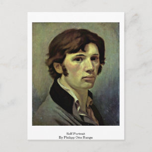 Selbstportrait von Philipp Otto Runge Postkarte