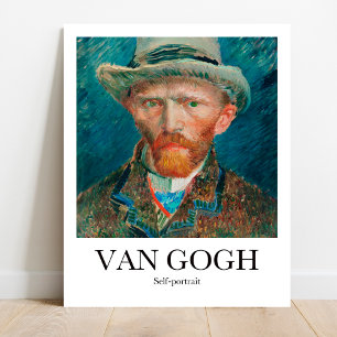 Selbstportrait von Vincent Van Gogh Poster